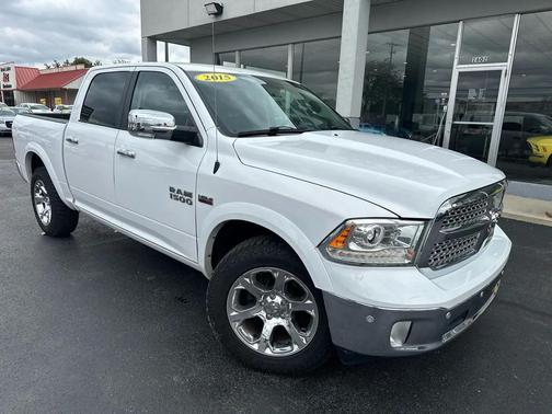 WHITE 2015 RAM 1500 Laramie