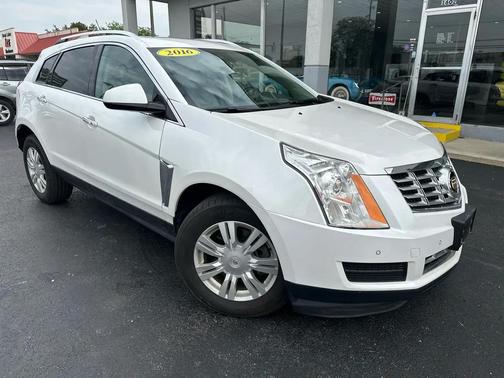 WHITE 2016 Cadillac SRX Luxury Collection