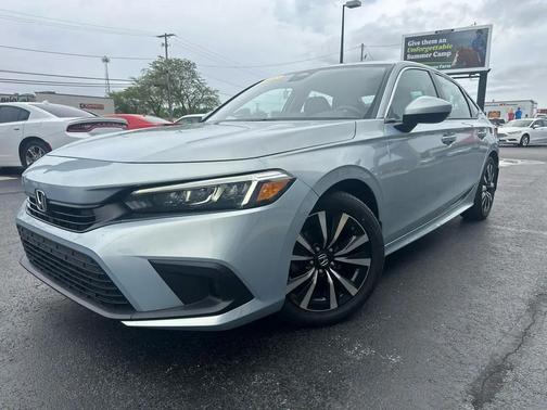 BLUE 2022 Honda Civic EX