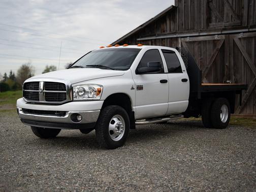 Bright White 2007 Dodge Ram 3500 Laramie