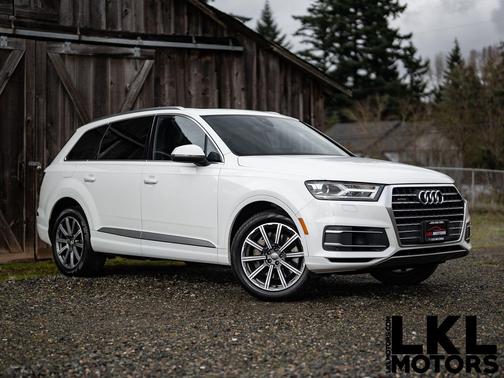 Carrara White 2018 Audi Q7 3.0T Premium