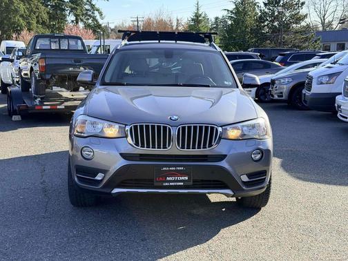 Space Gray Metallic 2015 BMW X3 xDrive28d
