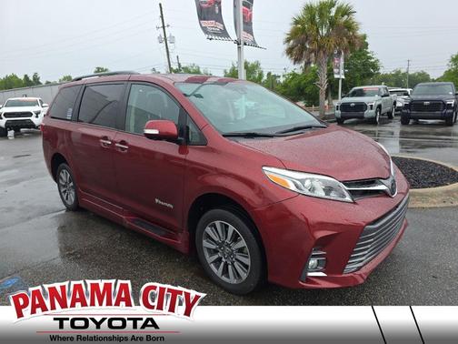 Salsa Red Pearl 2020 Toyota Sienna Limited Premium