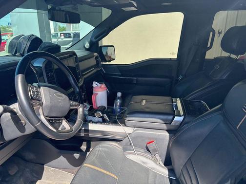 Agate Black Metallic 2021 Ford F-150 Platinum