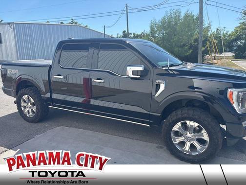 Agate Black Metallic 2021 Ford F-150 Platinum