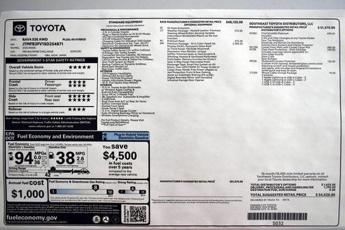 2025 Toyota RAV4 Plug-In Hybrid XSE