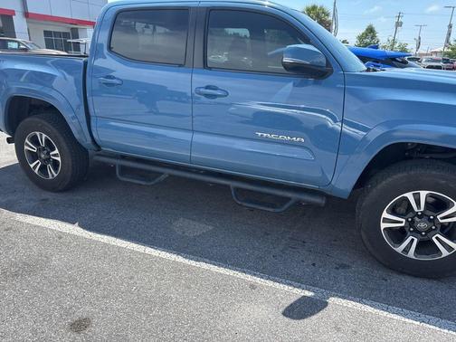 Cavalry Blue 2019 Toyota Tacoma TRD Sport