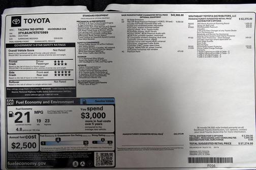 2025 Toyota Tacoma TRD Off Road