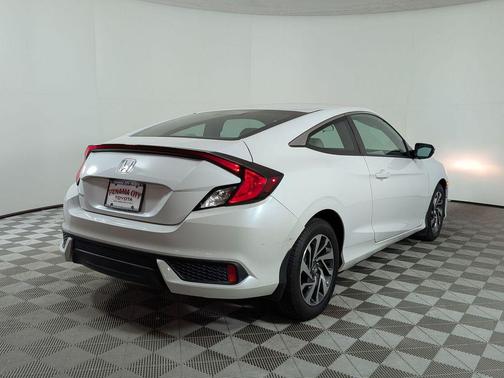 Platinum White Pearl 2020 Honda Civic LX