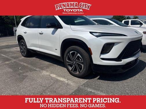 White Frost Tricoat 2025 Buick Enclave Sport Touring