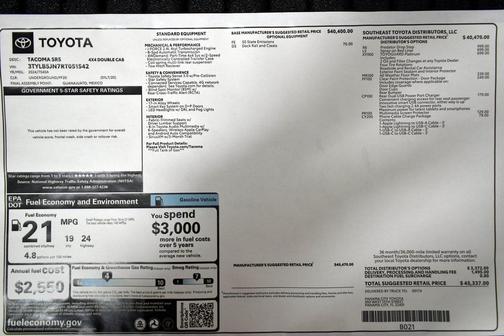 2024 Toyota Tacoma SR5