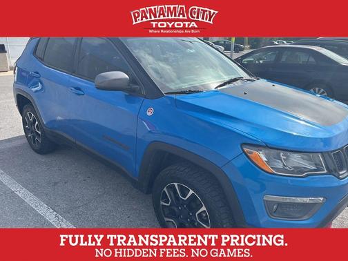 Laser Blue Pearlcoat 2020 Jeep Compass Trailhawk