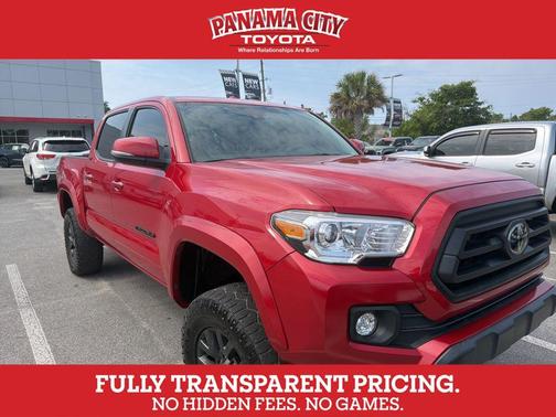 Barcelona Red Metallic 2023 Toyota Tacoma SR5