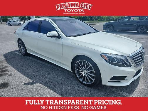 Diamond White 2015 Mercedes-Benz S-Class S 550