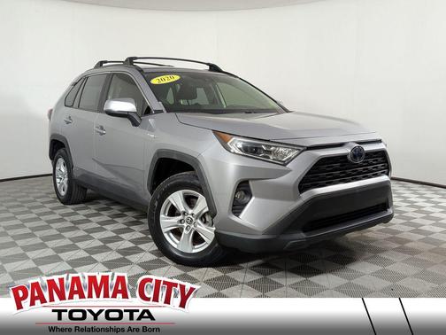 Silver Sky Metallic 2020 Toyota RAV4 Hybrid XLE