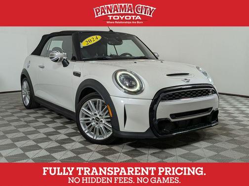 White Metallic 2024 MINI Convertible Cooper S