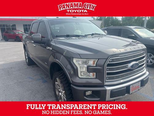 White Platinum Metallic Tri-Coat 2016 Ford F-150 Limited