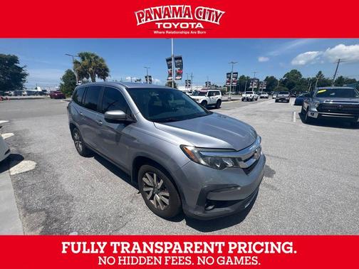 Lunar Silver Metallic 2021 Honda Pilot 2WD EX-L