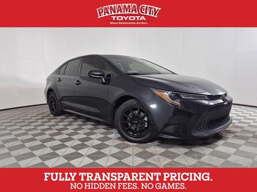 Black Sand Pearl 2022 Toyota Corolla LE