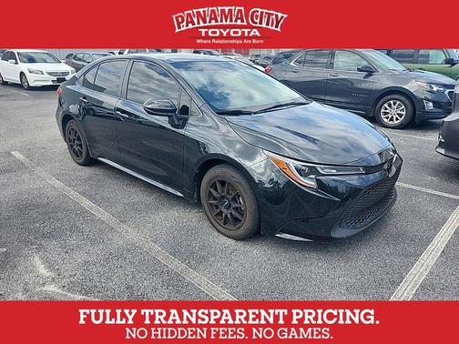 Black Sand Pearl 2022 Toyota Corolla LE