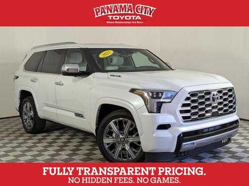 Pearl 2025 Toyota Sequoia Capstone