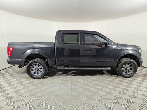 White Platinum Metallic Tri-Coat 2015 Ford F-150 Lariat