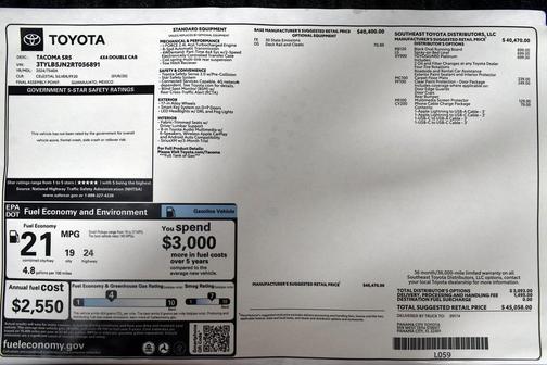 2024 Toyota Tacoma SR5
