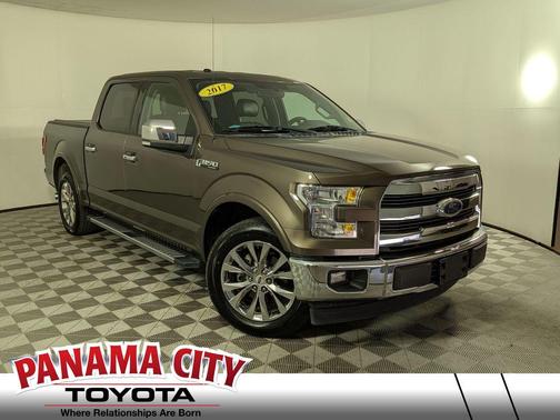 Shadow Black 2017 Ford F-150 Lariat