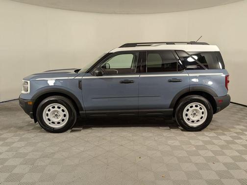 Azure Gray Metallic Tri-Coat 2025 Ford Bronco Sport Heritage