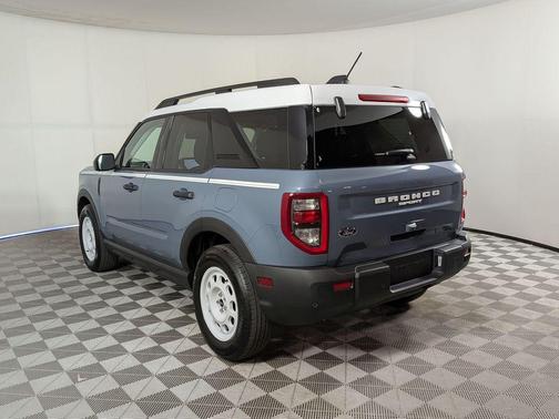 Azure Gray Metallic Tri-Coat 2025 Ford Bronco Sport Heritage