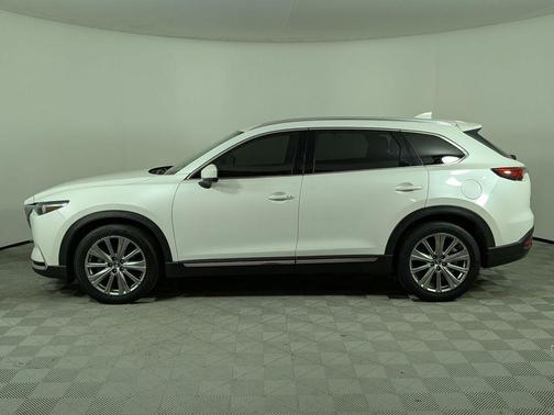 Snowflake White Pearl Mica 2021 Mazda CX-9 Signature