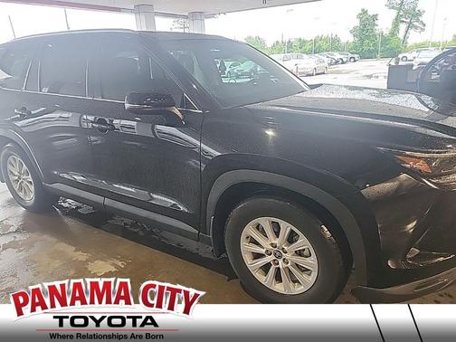Midnight Black Metallic 2024 Toyota Grand Highlander XLE