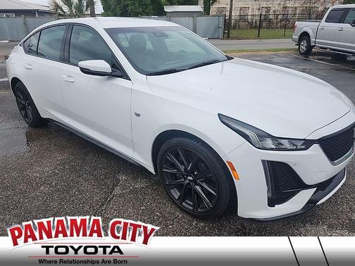 Summit White 2022 Cadillac CT5 Sport