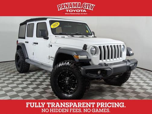 Bright White Clearcoat 2019 Jeep Wrangler Unlimited Sport