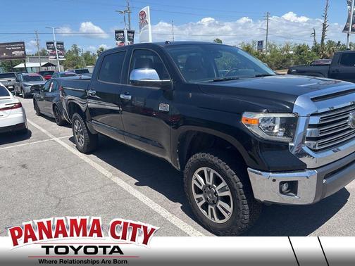 Midnight Black 2019 Toyota Tundra 1794 Edition
