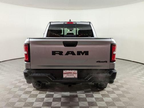 Billet Silver Metallic Clearcoat 2025 RAM 1500 Warlock Crew Cab 4x4 5'7' Box