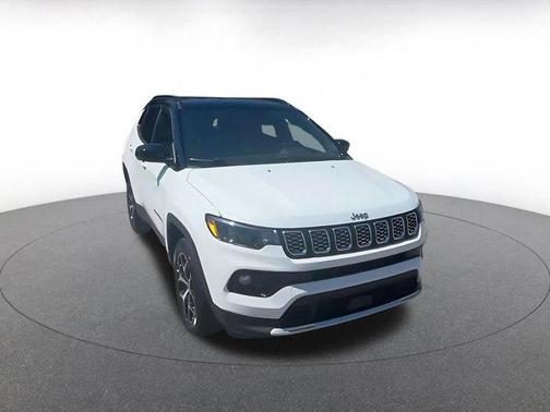 Bright White Clearcoat 2025 Jeep Compass Limited