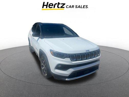 Bright White Clearcoat 2025 Jeep Compass Limited