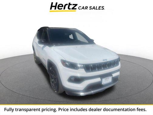 Bright White Clearcoat 2025 Jeep Compass Limited