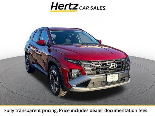 Ultimate Red 2025 Hyundai TUCSON SEL