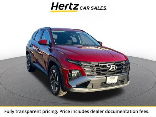 Ultimate Red 2025 Hyundai TUCSON SEL