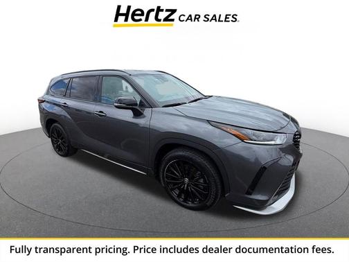 Gray 2025 Toyota Highlander XSE