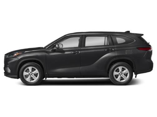 Midnight Black Metallic 2025 Toyota Highlander LE