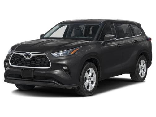 Midnight Black Metallic 2025 Toyota Highlander LE