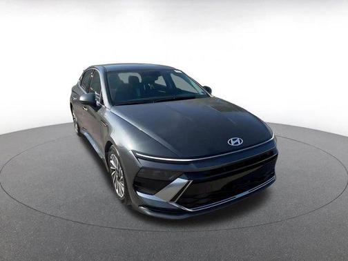 Portofino Gray 2025 Hyundai SONATA Hybrid SE