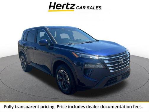 Deep Ocean Blue Pearl 2025 Nissan Rogue SV