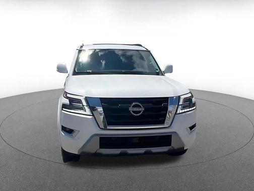 Aspen White Tricoat 2023 Nissan Armada SL 2WD