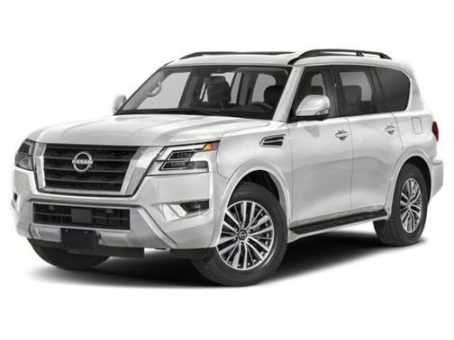 Aspen White Tricoat 2023 Nissan Armada SL 2WD