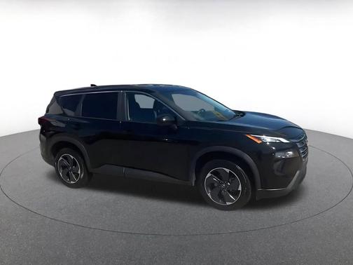 Super Black 2025 Nissan Rogue SV