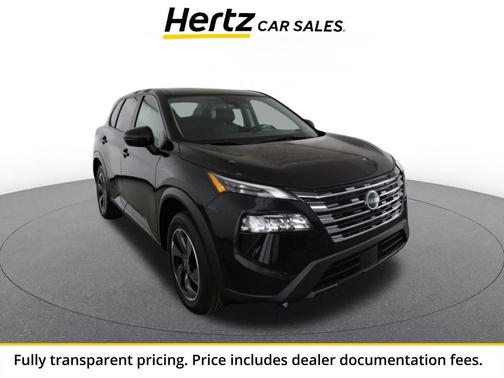 Super Black 2025 Nissan Rogue SV